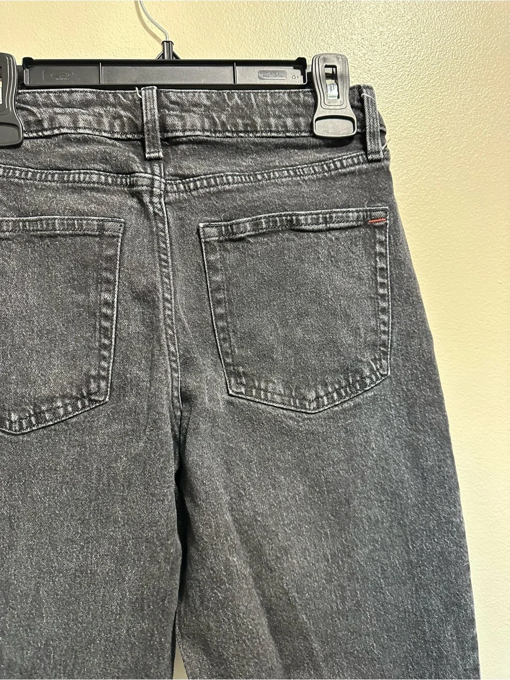 Maurices/Edgely Black Straight Leg High Rise Sparkly Jeans